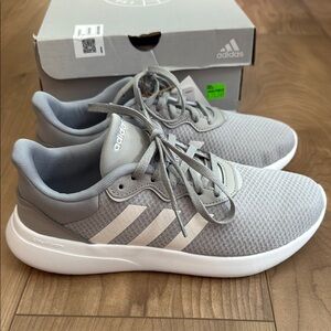 ADIDAS QT RACER 3.0 light grey 7 NWT IN BOX